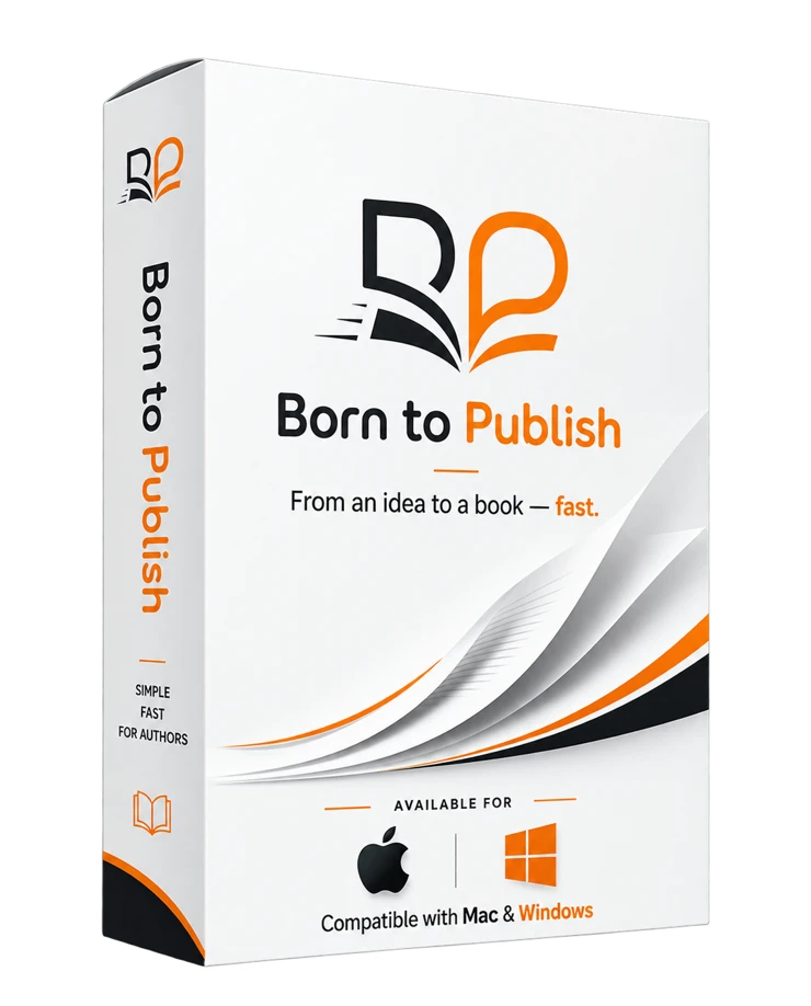 Pudełko produktu Born to Publish